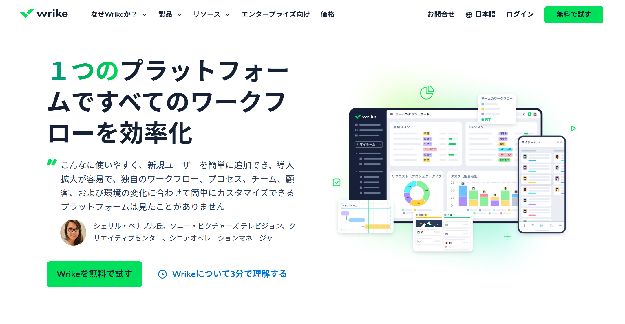 Wrikeのガントチャートが見づらいときの改善策