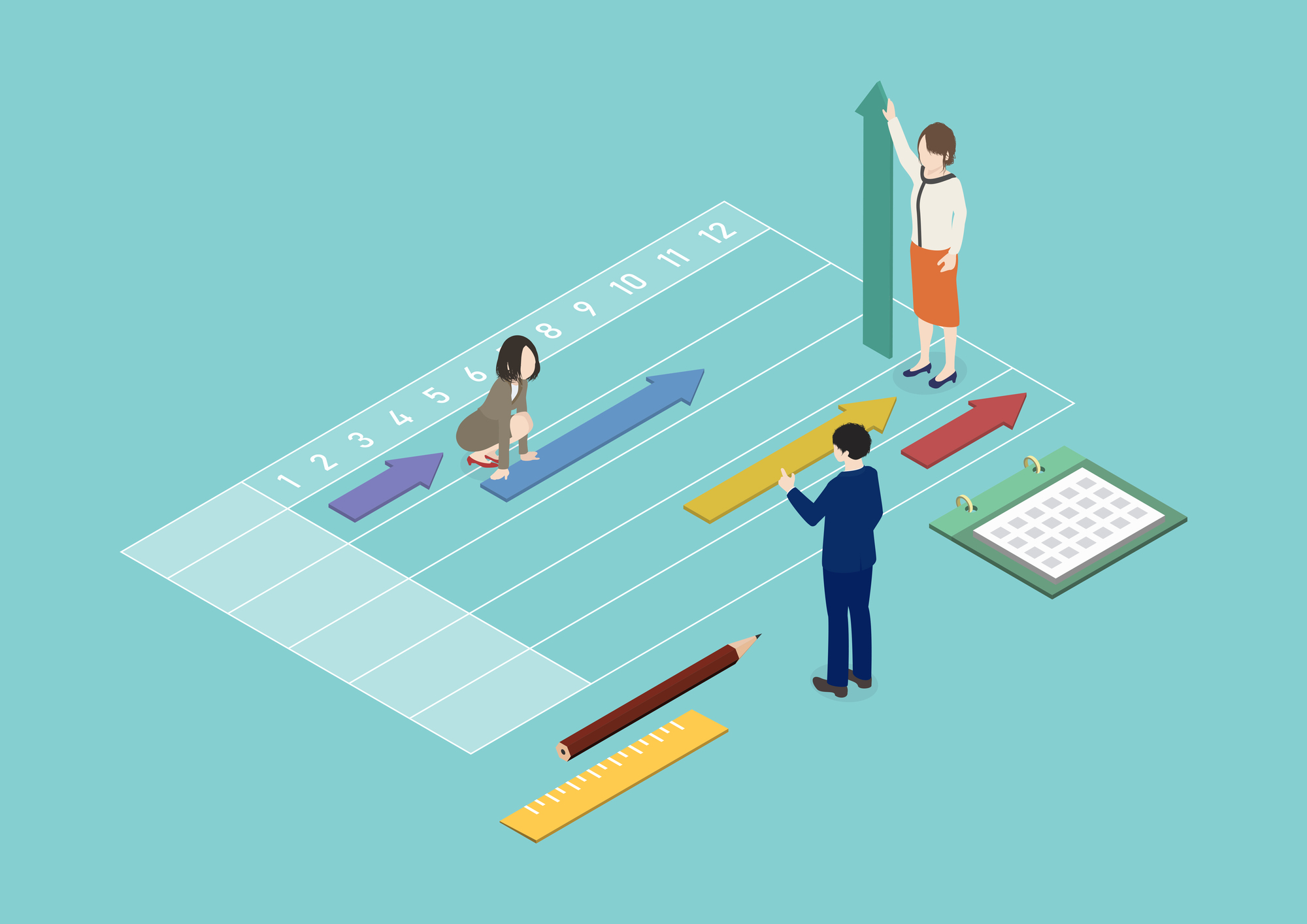 ガントチャート管理がうまくいかない5つの理由｜プロジェクト停滞の原因とは？